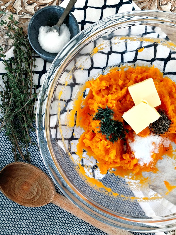 Savory Sweet Potato Mash - Inspired Fresh Life