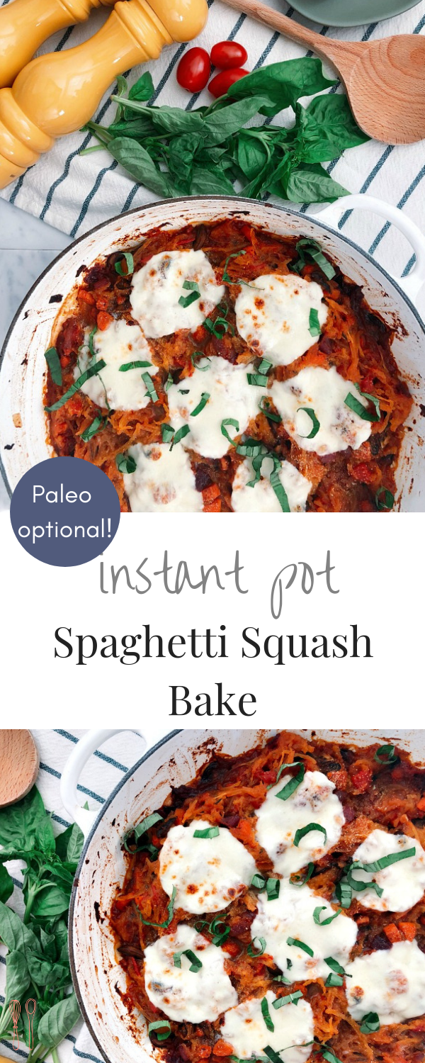 Instant Pot Spaghetti Squash Bake | Recipes For Keeps | Bri McKoy