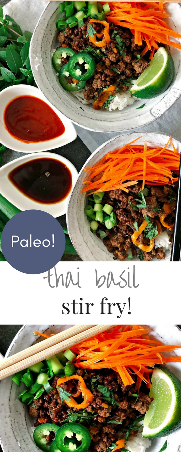 This mouthwatering beef stir fry is Paleo but it is easy enough for a weeknight meal and the flavors will have everyone going back for seconds!