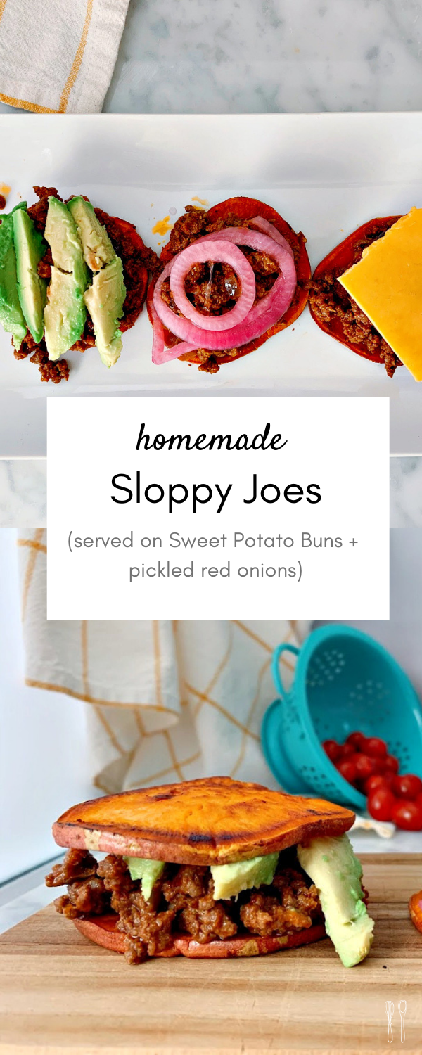 This is the best Sloppy Joes recipe! Insanely flavorful with real ingredients. Perfect for a 30 minute weeknight meal your whole family will love!