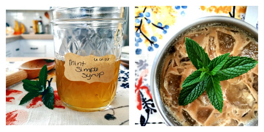 Homemade honey simple syrup