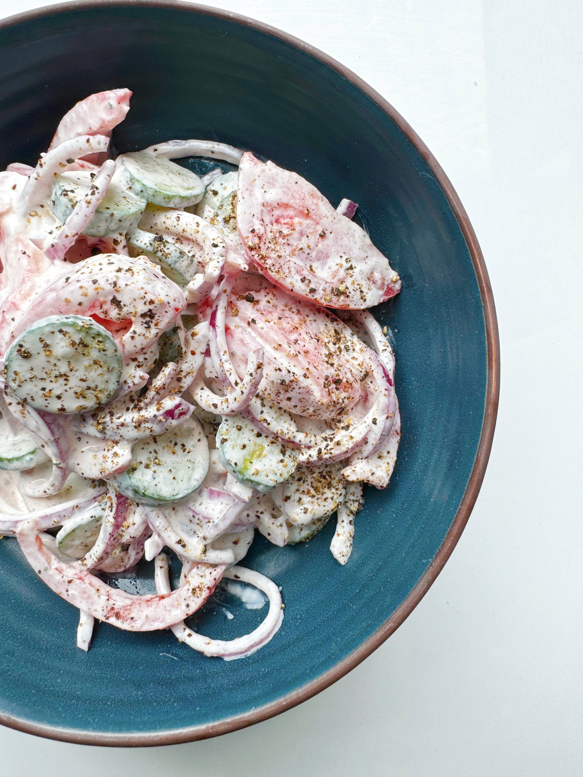 salad with sour cream and onion dressing Little Gem Salad with Sour Cream Dressing