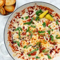 Cheesy Pizza Skillet
