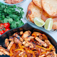 Juicy Chicken Fajitas